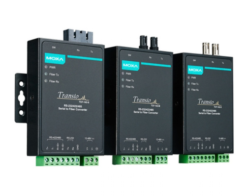 Serial to fiber media converter